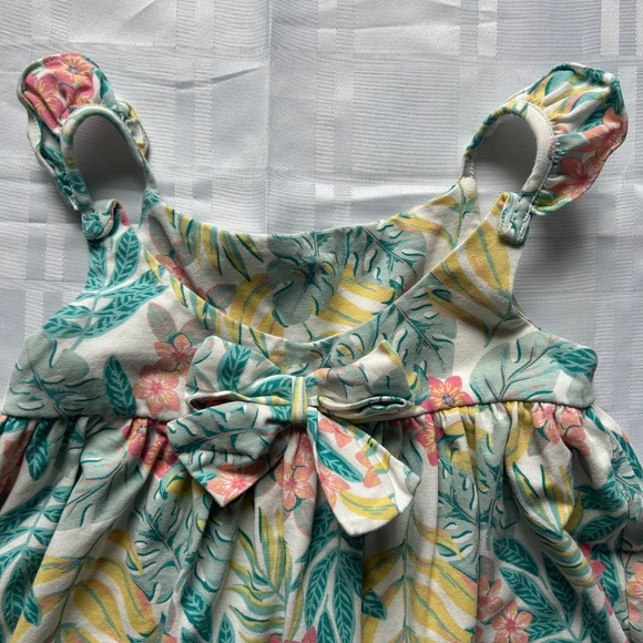 Tommy Bahama Floral Loose Fit Frill Strap Sun Dress - Picture 7 of 9